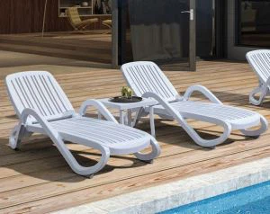 ABS Gładka kanapa Fotel plażowy Odporność na ciepło